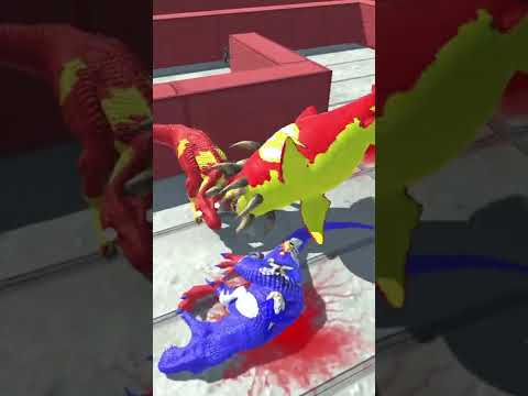 SONIC T-REX VS SHAZAM T-REX DEATH RUN