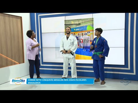 Osmar Neto conquista medalha nos jogos escolares brasileiros de judô 21 11 2022