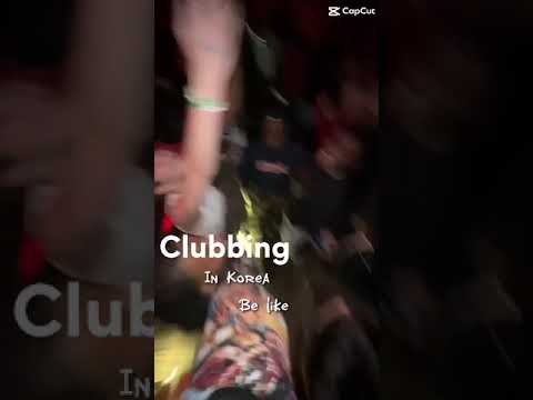 CLUBBING IN KOREA #shorts