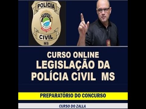 LEI COMPLEMENTAR 114   RESOLUCAÇÃO DE EXERCÍCIOS   DELEGADO DE POLÍCIA MS ZALLA #PCMS