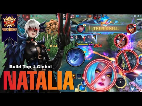 Roamer Natalia Perfect Rotation || Natalia Bestbuild 2022 || Top1 Global Natalia Gameplay || MLBB
