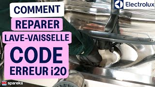 Comment résoudre le code erreur i20 sur un lave vaisselle Electrolux