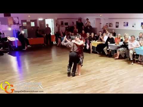 Milonga CACAREANDO with Sexteto Cristal Caen France Georgina Vargas Oscar Mandagaran