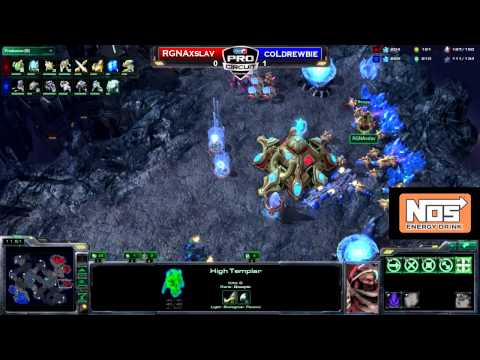 SCII: Axslav [P] vs. Drewbie [T] MLG Winter Arena Quals Game 2