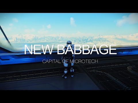 STAR CITIZEN | New Babbage 1 | Relaxing Walk