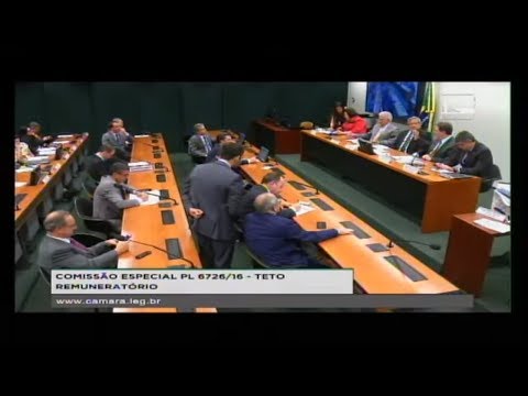 PL 6726/16 - TETO REMUNERATÓRIO - Reunião Deliberativa - 24/10/2017 - 14:56