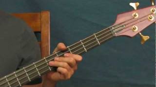 beginner bass guitar lesson last train to clarksville the monkeys