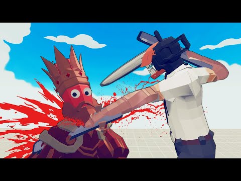 CHAINSAW MAN ( Denji ) vs EVERY UNIT | Totally Accurate Battle Simulator-TABS