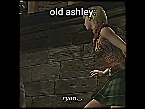 old ashley vs New ashley || resident evil  4 edit #gaming #shorts #residentevil4 #edit