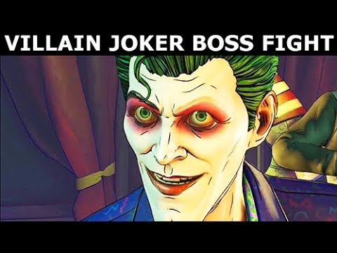 Villain Joker Final Boss Fight - BATMAN Season 2 The Enemy Within Episode 5: Same Stitch