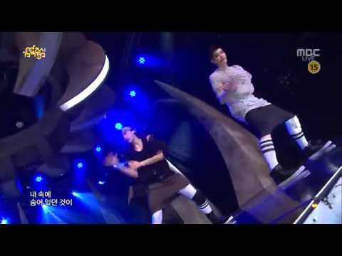 [130601] EXO - Intro + Wolf @ Music Core (Comeback Stage)