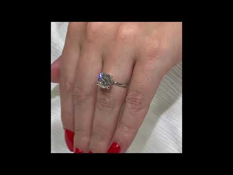 3 ct Round Diamond Solitaire Ring