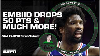 Joel Embiid DROPS 50 PTS, Lakers Fall To 0-3 Hole & MORE! | The Lowe Post