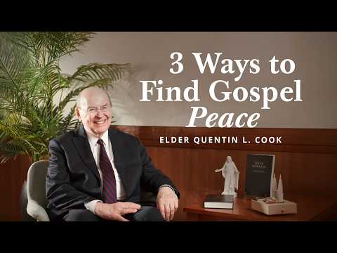3 Ways to Make Your Home a Place of Gospel Peace | Elder Quentin L. Cook