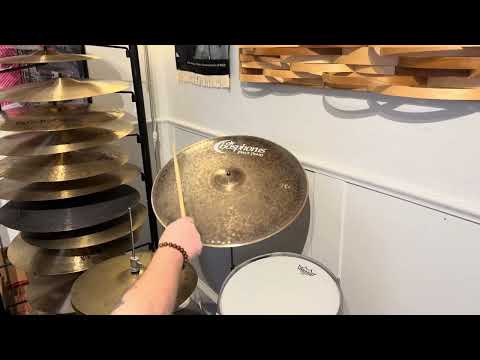 Bosphorus 20" Black Pearl Ride Cymbal 1660g image 7
