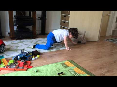 My son is a dangerous zombie ,funny boy