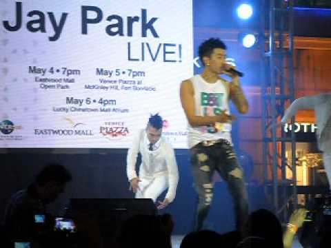 [Fancam] 120504 Jay Park Live in Manila - Up and Down (A Capella)