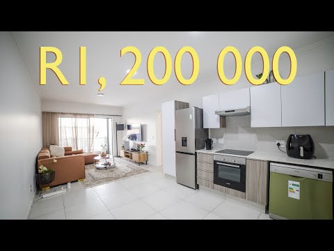 Inside a R1.2 Million  Apartment in Johannesburg, South Africa