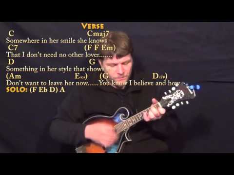 Something (The Beatles) Mandolin Cover Lesson with Chords/Lyrics