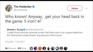 Tim Heidecker's addiction to Trump Shitposting