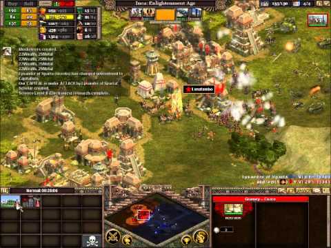 Rise of Nations, 1v1 toughest AI