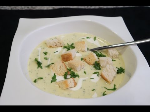 Como Hacer Crema de Calabacín