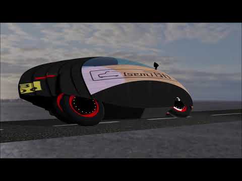 Canting trike  hubmotors