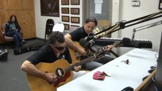 Mike Morgan and Jim Suhler - Sugar Coated Love, Live on KNON 7/19/13