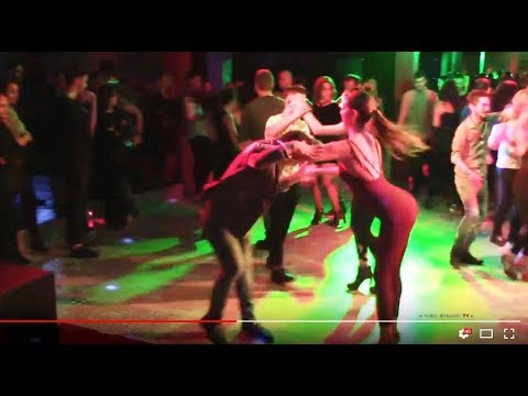 Francesca Margari y Gabriel - bailando Nunca muere el Guaguanco - La Maxima 79