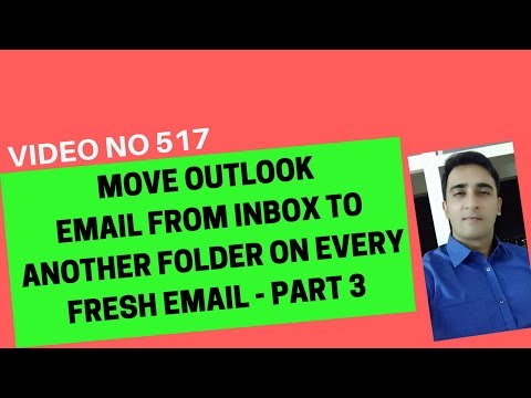 Learn Excel Video 517 - VBA - Move fresh email in sub folder automatically