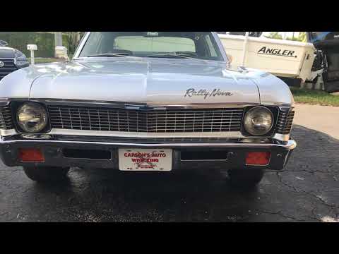 1972 Chevrolet Chevy Nova V8 350 muscle car classic hot rod SBC rat rod For Sale