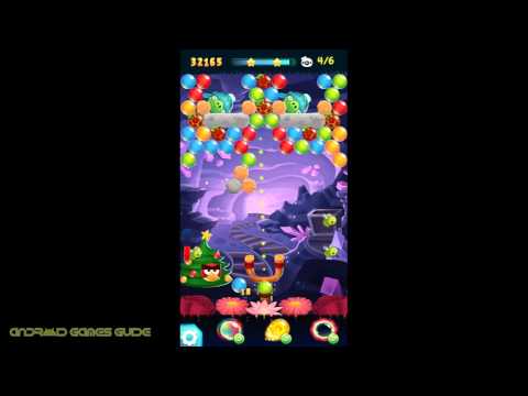 Angry Birds POP Bubble Shooter: Level 61: Walkthrough (3 STARS) HD