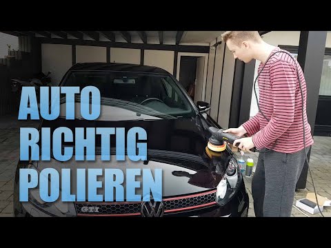 Auto polieren Anleitung - Uni Lack polieren und Lackkratzer entfernen - Lackversiegelung 1K Nano