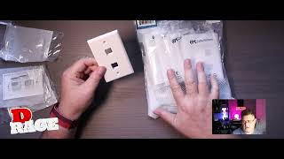 Upgrade Your Home with Cable Matters Keystone Jack Wall Plate