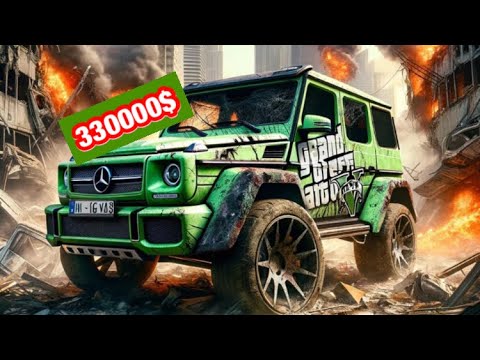 Salad Green G-Class in Post-Catastrophic State