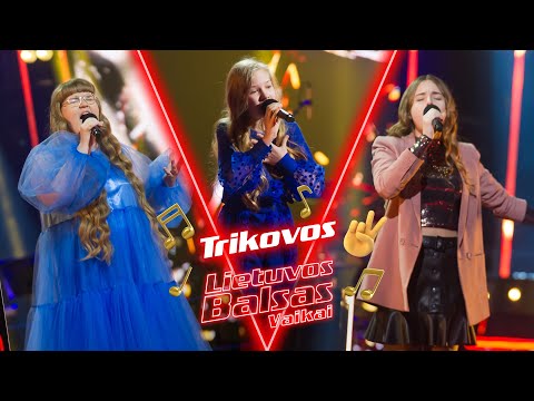 Aistė, Patricija ir Viltė - Speechless | Trikovos | Lietuvos Balsas. Vaikai S3