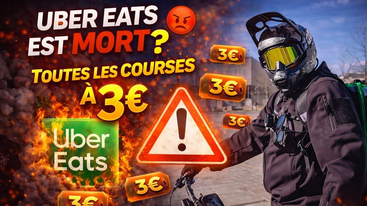 “ALL €3 deliveries… Is Uber Eats dead? 😡”