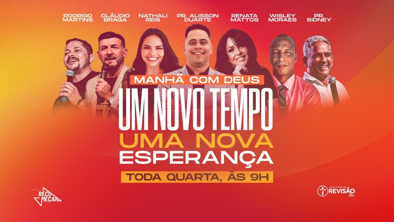 Manhã com Deus | LUIZ EDUARDO | 09h15 | 07/08/2024