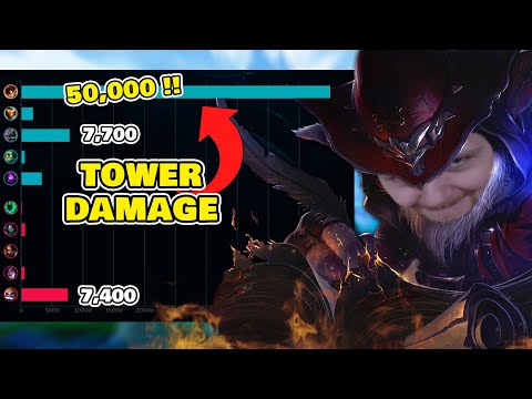 *50k TOWER DAMAGE* Buffed Ziggs is the TRUE TURRET ANNIHILATOR