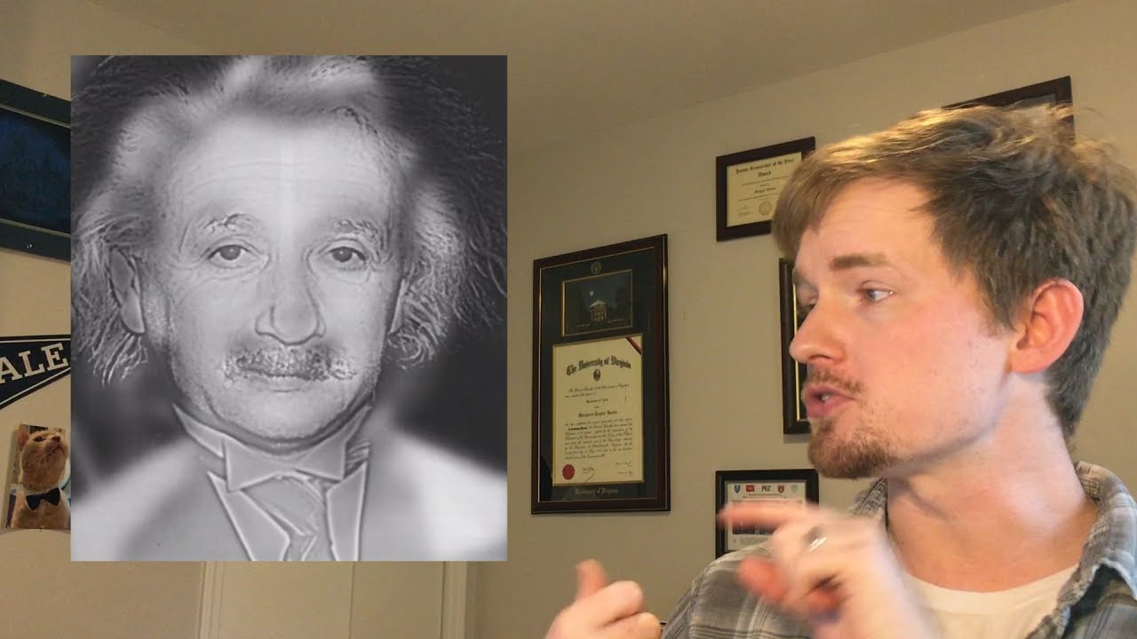 spatial frequencies and the einstein/monroe illusion - ok science