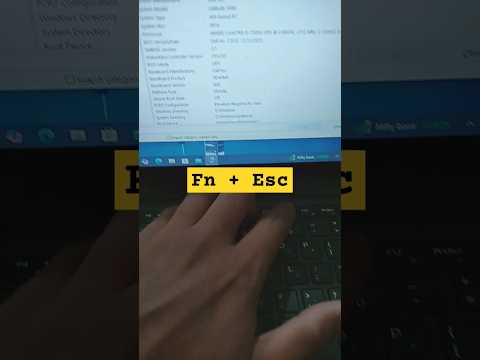 Dell Latitude 5490 Series Laptop Functions Key's Not Working Problem#macnitesh#keyboardtricks#2024