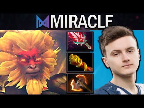 Monkey King Gameplay Nigma.Miracle with 24 Kills and Battlefury