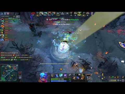 LGD.Ame's RAMPAGE leads to a team wipe!  AME playing Anti-Mage LGD-GAMING vs Digital Chaos at The In