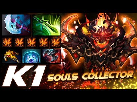 K1 Shadow Fiend Souls Collector - Dota 2 Pro Gameplay [Watch & Learn]