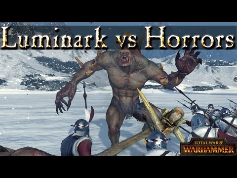 Luminark of Hysh vs Crypt Horrors - Total War Warhammer