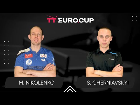 15:30 Maksym Nikolenko - Serhii Cherniavskyi 29.08.2025 TT Euro.Cup Ukraine Star TABLE 3