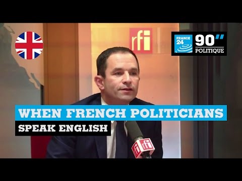 France: When French politicians speak English!
