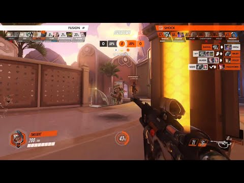 TWILIGHT ANA POV | San Fransisco Shock vs Philadelphia Fusion | OWL S3 Countdown Cup Grand Final NA