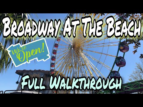 Broadway At The Beach - OPEN - Full Walkthrough - May 2020 - Myrtle Beach, SC