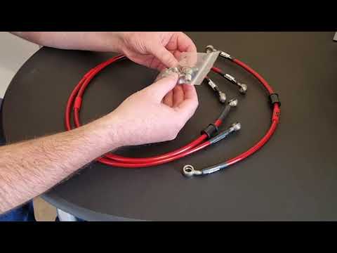 wezmoto braided brake lines: what's in the pack, and first impressions